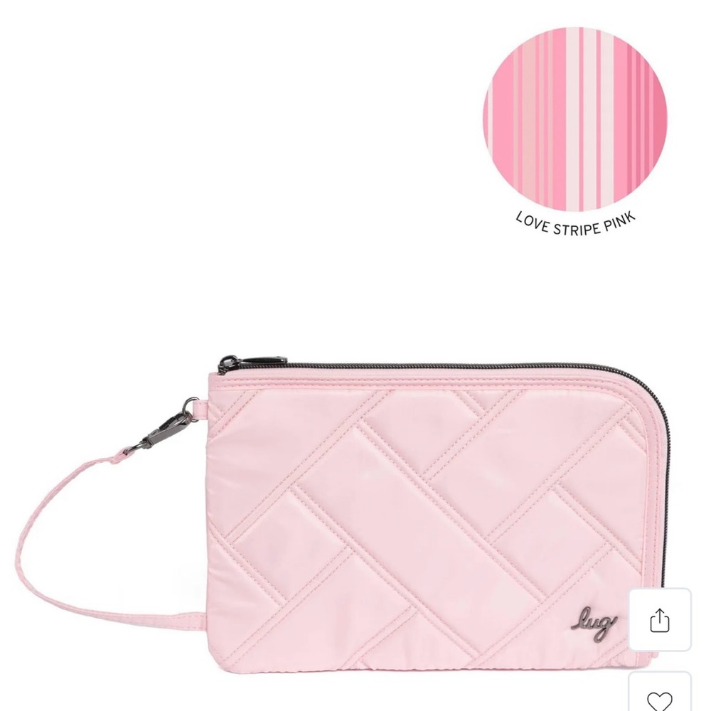 Lug Love Stripe Pink Women's Bag